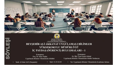 İç Paydaş (Öğrenci) Buluşmaları -1